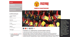 Desktop Screenshot of antincendioitalfire.org